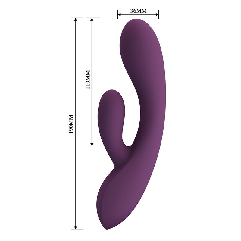 Pretty Love-Rosolyn Vibrator Rabbit Wiederaufladbar 10 Funktionen · Vibratoren (Bild 4)