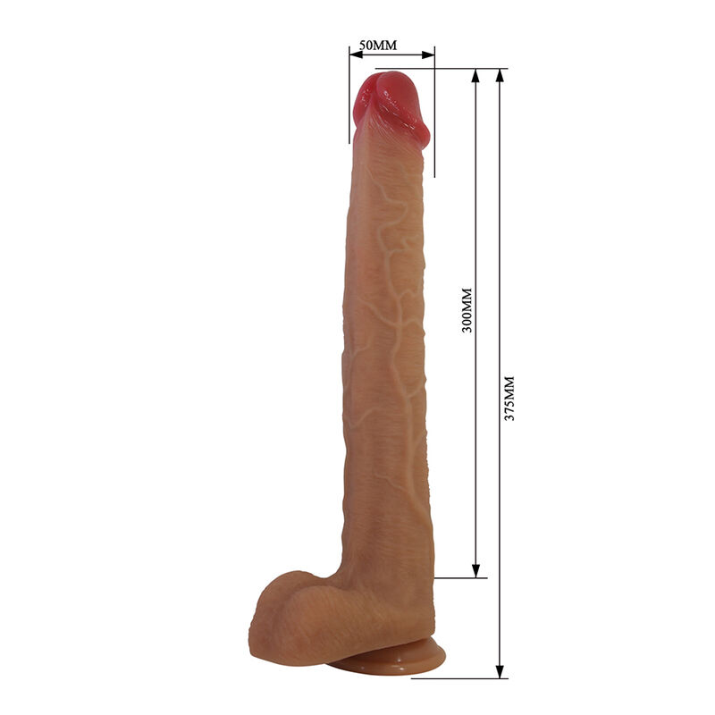Pretty Love-Terin Plus Dildo Realistisch mit Saugnapf 37,6 cm · Sextoys (Bild 8)