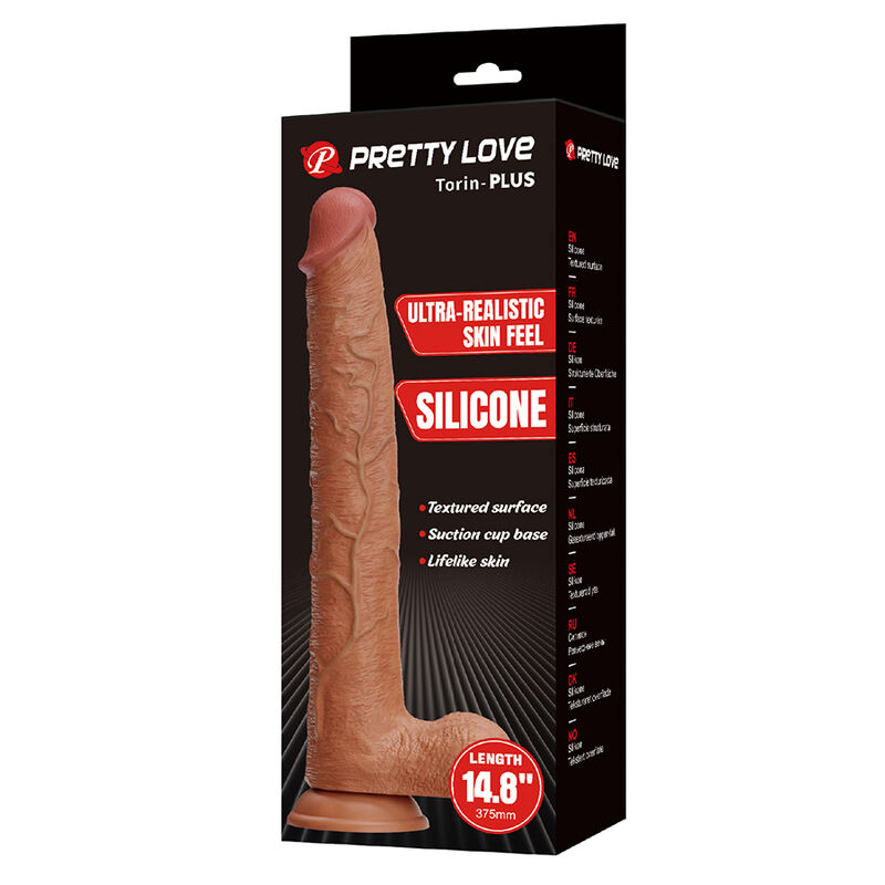 Pretty Love-Terin Plus Dildo Realistisch mit Saugnapf 37,6 cm · Sextoys (Bild 9)
