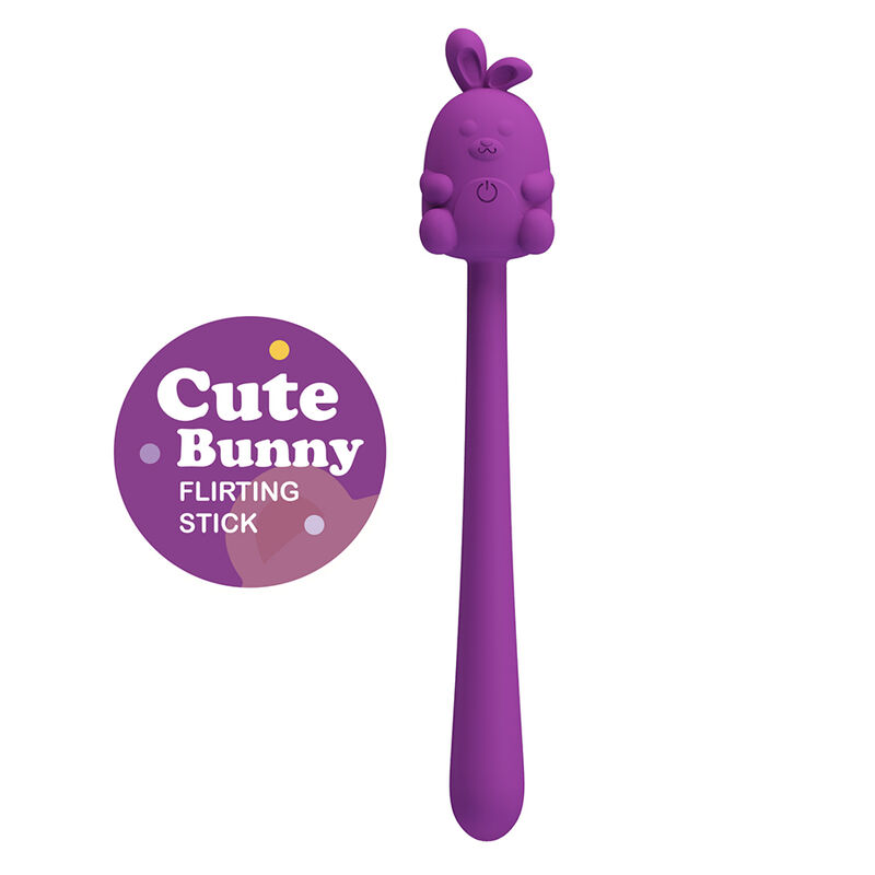 Pretty Love-Cute Bunny Flexibler Vibrator Wiederaufladbar Lila