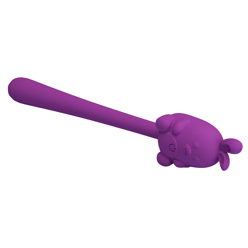 Pretty Love-Cute Bunny Vibrator Flexible Wiederaufladbar Lila · Vibratoren (Bild 3)