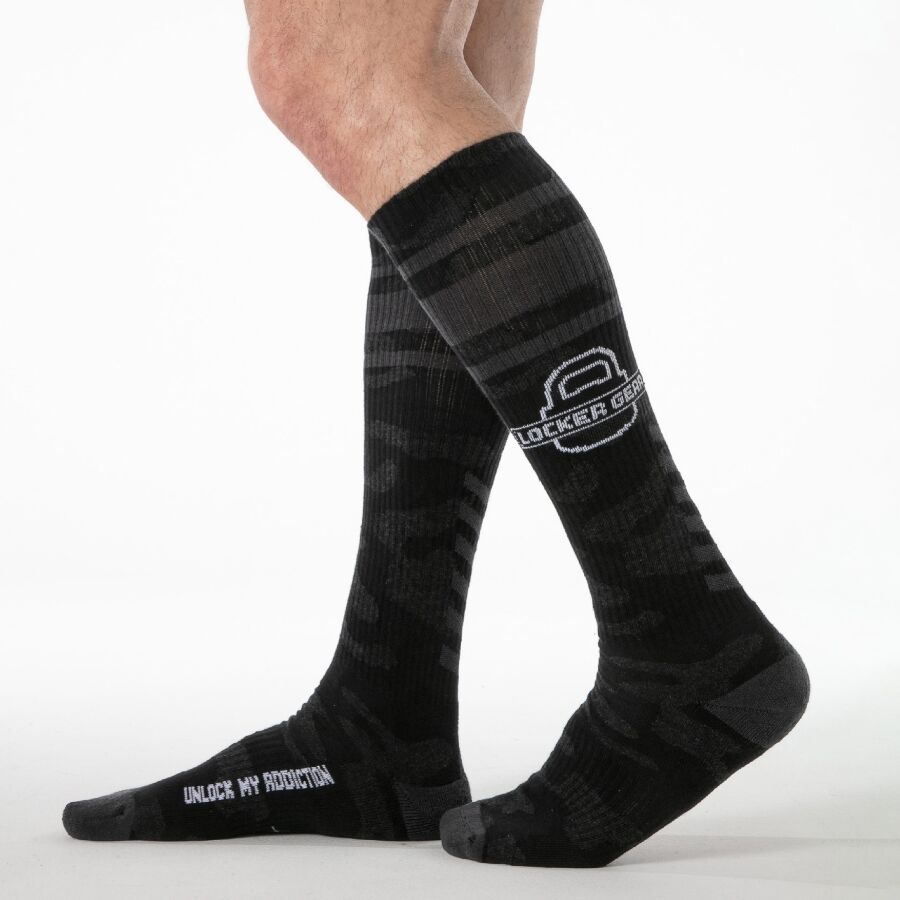 Locker Gear-Full Military Socken bis zu den Knien · Herrenunterwäsche