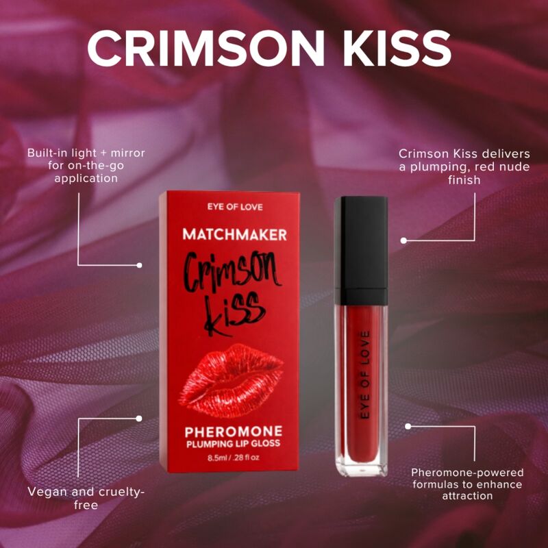Eye of Love-Crimson Kiss Lucio Lipa mit Pheromonen 8,5 ml · Oralsex & Körperspiele (Bild 9)