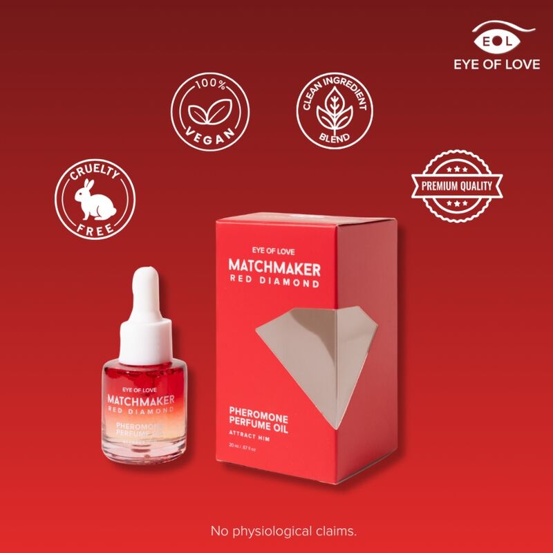 Eye of Love-Red Diamond Parfümöl mit Pheromone 20 ml · Kosmetika & Aphrodisiaka (Bild 5)