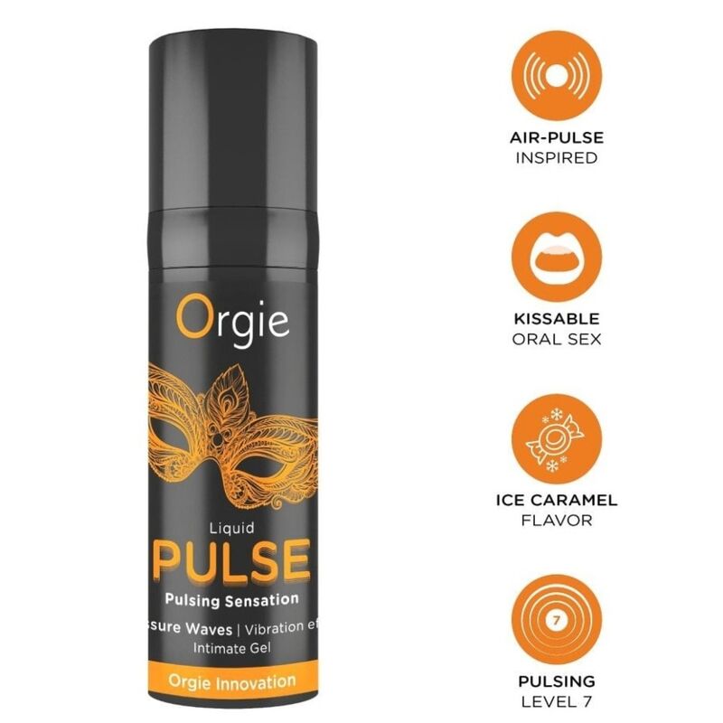 Orgie-Pulse Gel Intim mit Gefühl der Taste 15 ml · Kosmetika & Aphrodisiaka