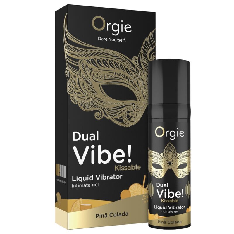 Orgie-Dual Vibe Vibrator Liquid Ananas colada 15 ml · Kosmetika & Aphrodisiaka (Bild 2)