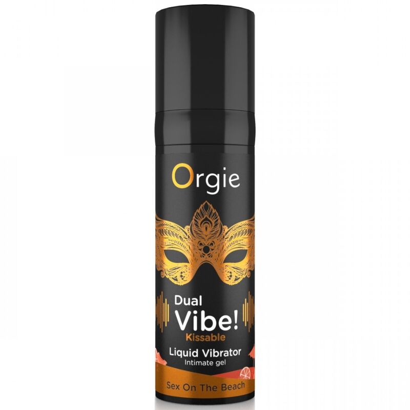 Orgie-Dual Vibe Vibrator Liquid Sex on the Beach 15 ml · Oralsex & Körperspiele (Bild 2)