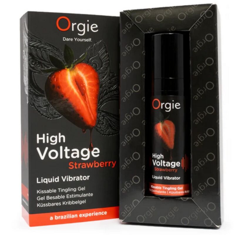 Orgie-Hochvolt Vibrator Liquid Extra Leistungsstarke Erdbeeren · Kosmetika & Aphrodisiaka (Bild 3)