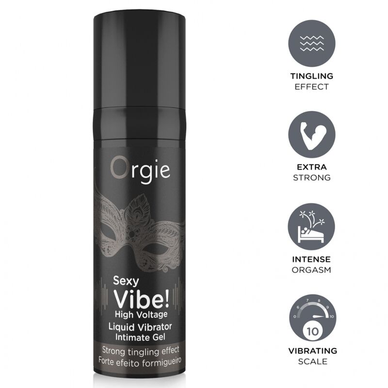 Orgie-Sexy Vibe Hochvolt Vibrator Flüssigkeit Extra Forte · Kosmetika & Aphrodisiaka