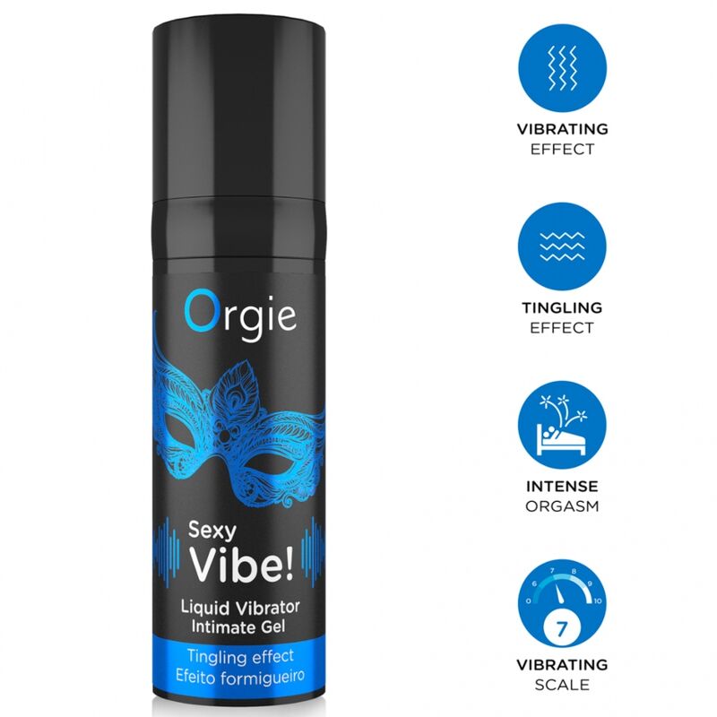 Orgie-Sexy Vibe Vibrator Flüssigkeit 15 ml · Kosmetika & Aphrodisiaka