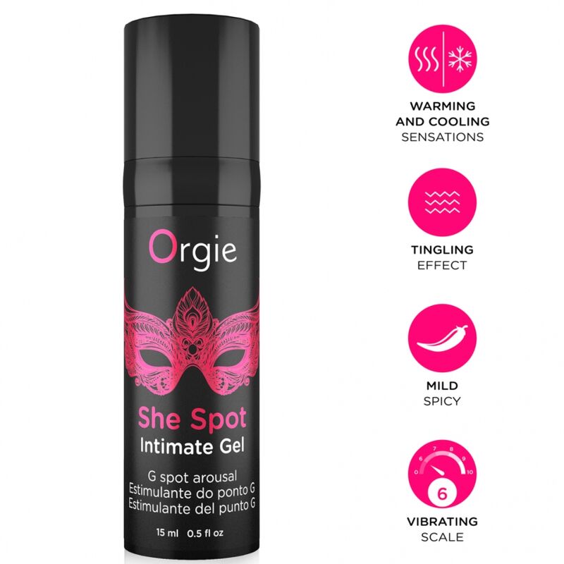 Orgie-She Spot Gel Intimo für den Punkt G 15 ml · Kosmetika & Aphrodisiaka