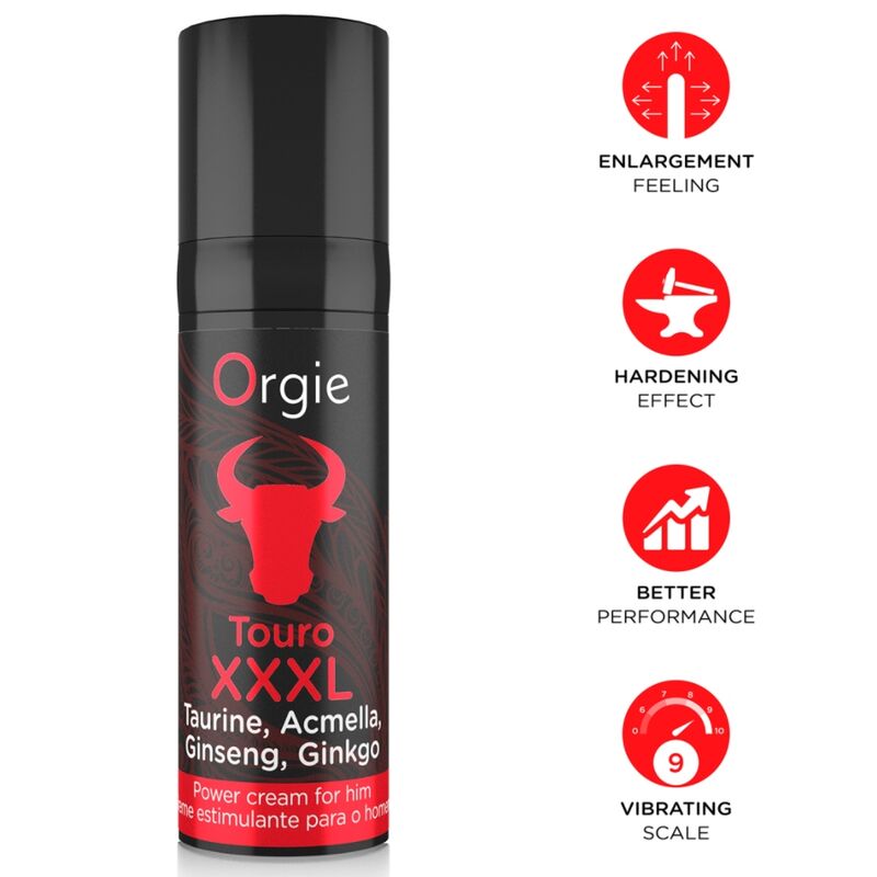 Orgie-Touro XXXL Stimulierende Erektionscreme 15 ml