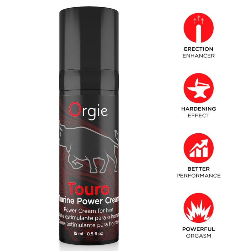 Orgie-Touro Stimulierende Erektionscreme 15 ml