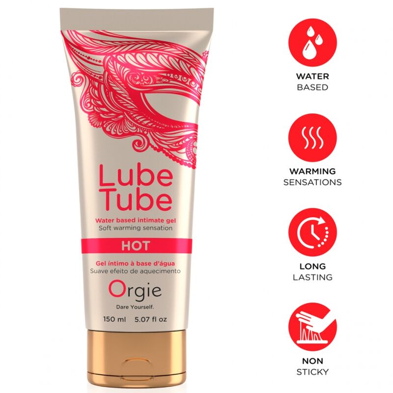 Orgie-Heiße Rohr Lube Gleitgel mit Heizeffekt · Kosmetika & Aphrodisiaka