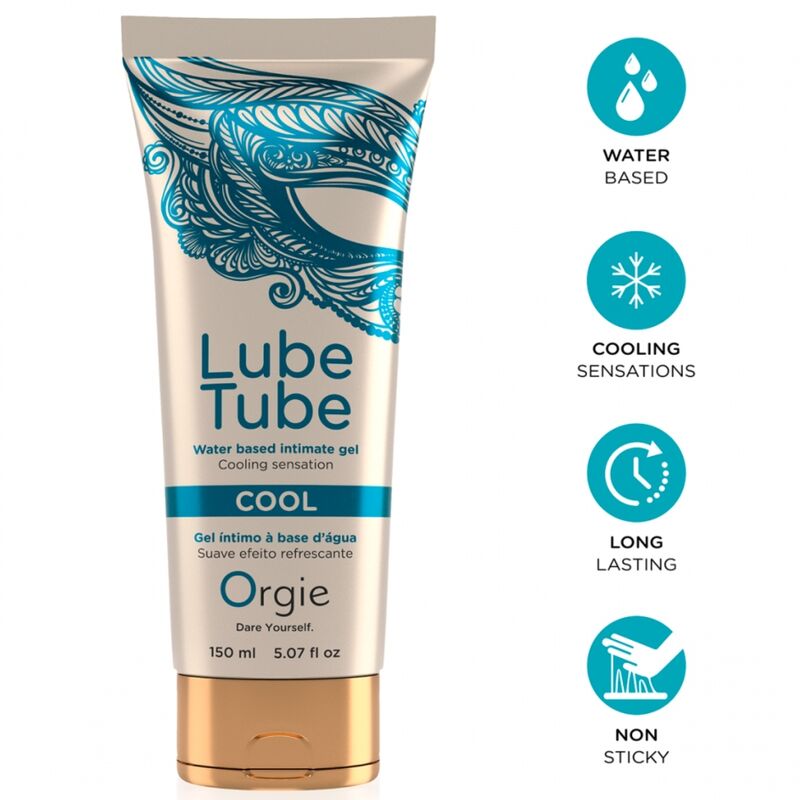 Orgie-Lube Tube Cool Gleitgel mit Kühleffekt 150 ml