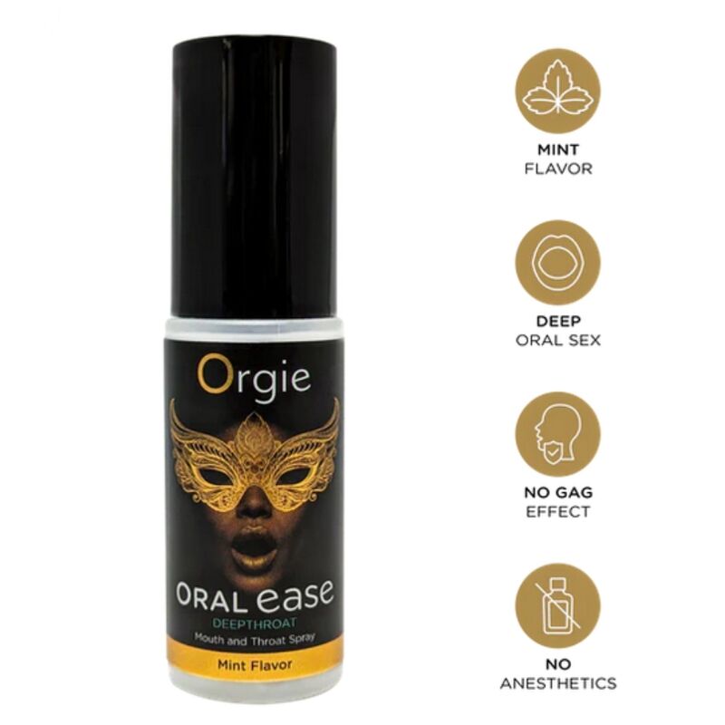 Orgie-Oral Ease Spray für Mund und Hals mit Menta 50 ml · Oralsex & Körperspiele
