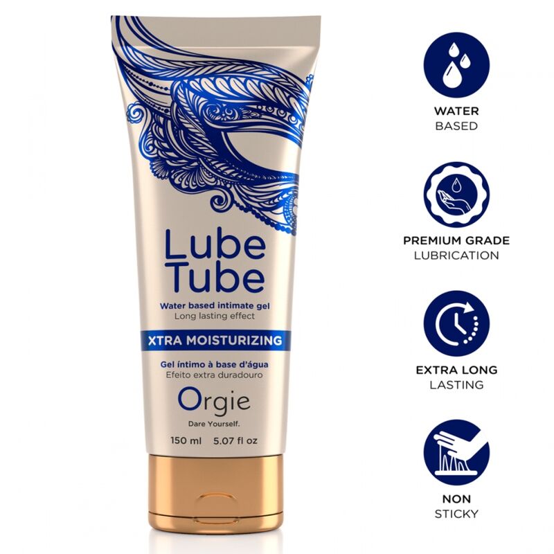Orgie-Lube Tube Xtra Moisturizing Gleitgel auf Wasserbasis · Kosmetika & Aphrodisiaka