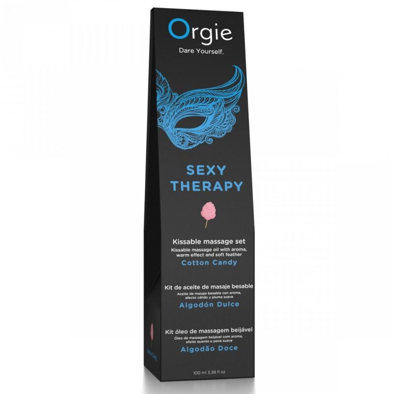Orgie-Lips Massage Set mit Zucker-Waffelgeschmack 100 ml · Kosmetika & Aphrodisiaka (Bild 2)