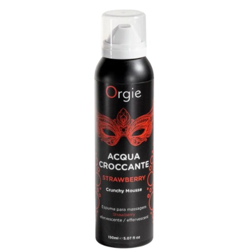Orgie-Crocante Wasser Erdbeermassage Mousse 150 ml · Kosmetika & Aphrodisiaka (Bild 3)