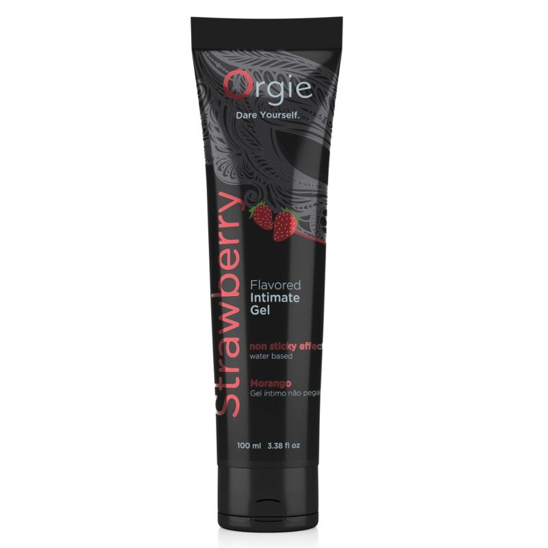 Orgie-Lube Tube Gleitgel mit Erdbeeraroma 100 ml · Kosmetika & Aphrodisiaka (Bild 2)