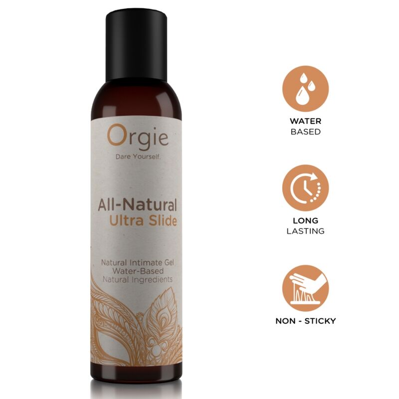 Orgie-All-Natural Ultra Slide Gleitgel auf Wasserbasis · Kosmetika & Aphrodisiaka