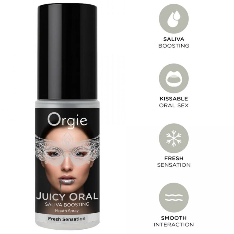 Orgie-Juicy Oral Spray Buccale mit Minzgeschmack 15 ml · Oralsex & Körperspiele