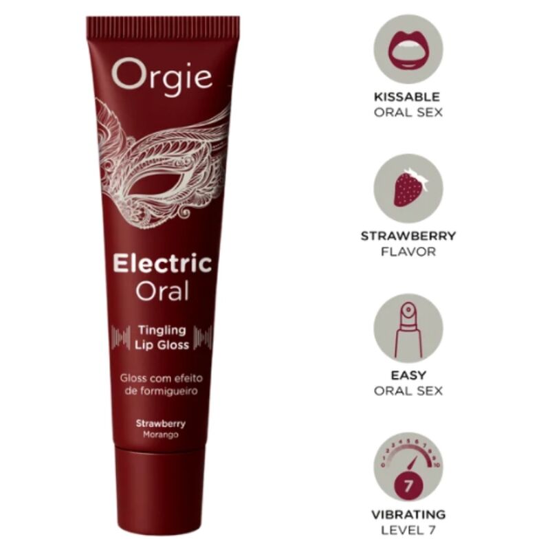 Orgie-Elektromagnetische Lippen Oral mit Formicolio 15 ml · Oralsex & Körperspiele