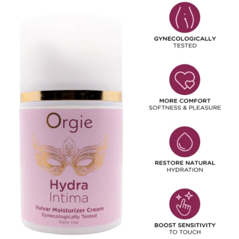 Orgie-Hydra Intima Feuchtigkeitscreme Vulvare 50 ml · Oralsex & Körperspiele