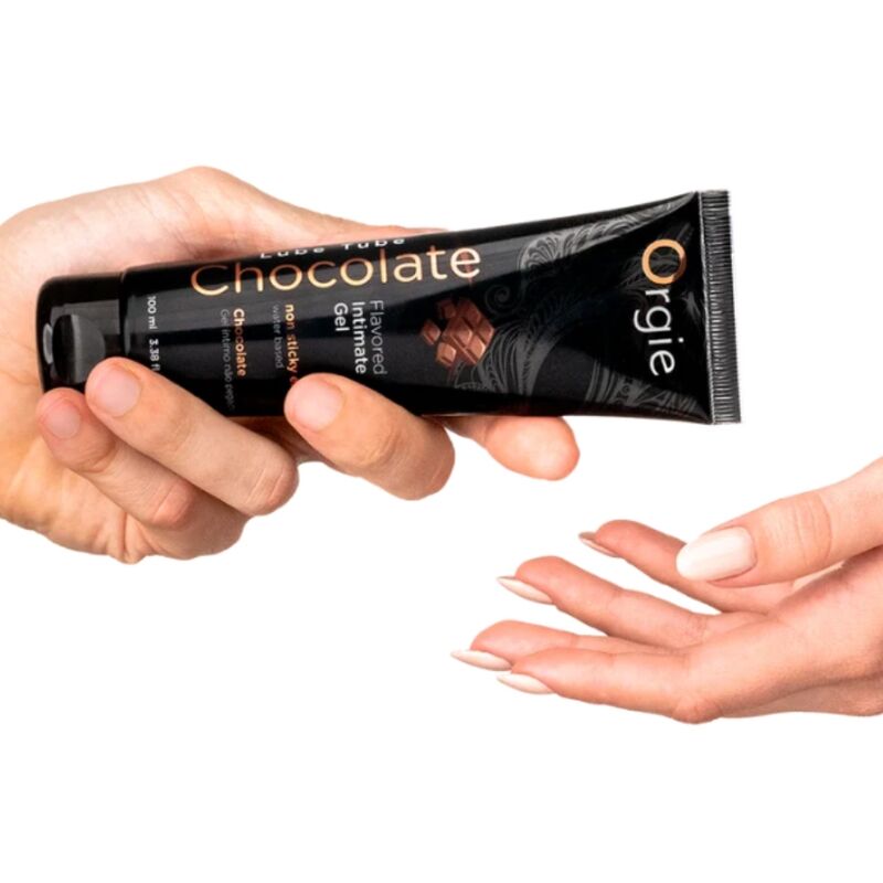 Orgie-Lube Gleitgel Tube mit Schokoladengeschmack 100 ml · Kosmetika & Aphrodisiaka (Bild 4)