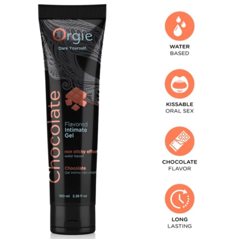 Orgie-Lube Tube Gleitgel mit Schokoladen-Aroma 100 ml