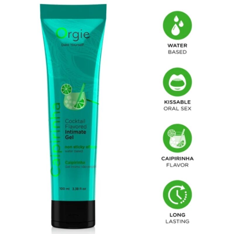 Orgie-Lube Tube Cocktail Caipirinha Gleitgel 100 ml · Kosmetika & Aphrodisiaka
