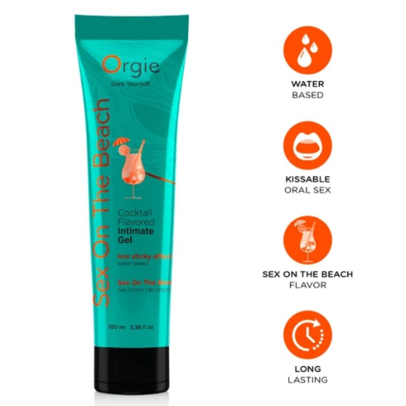Orgie-Lube Tube Cocktail Sex am Strand Gleitgel 100 ml · Kosmetika & Aphrodisiaka