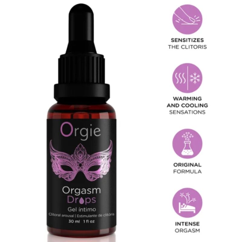 Orgie-Orgasmustropfen für die Klitoris 30 ml · Kosmetika & Aphrodisiaka