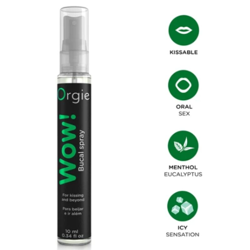 Orgie-Wow! Mundspray Menthol und Eukalyptus 10 ml