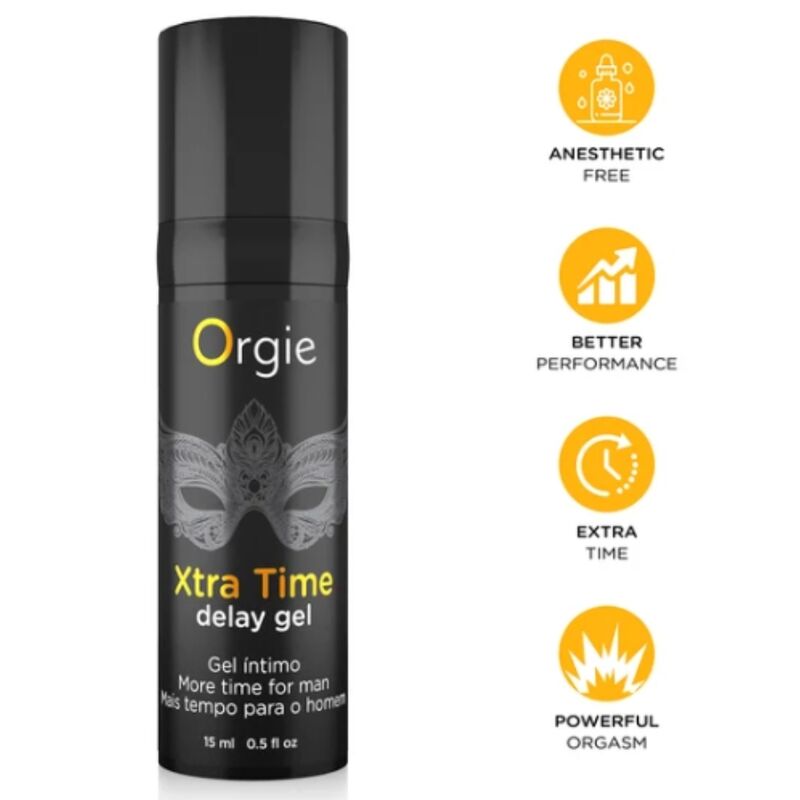 Orgie-Xtra Time Verzögerungsgel ohne Betäubungsmittel 15 ml