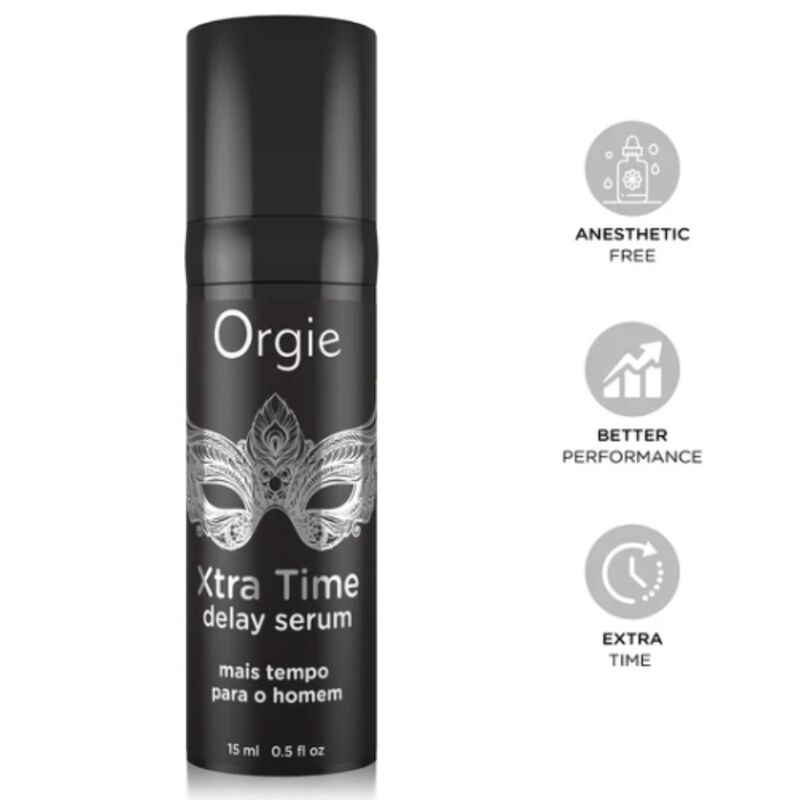 Orgie-Xtra Time Verzögerungsserum auf Silikonbasis 15 ml