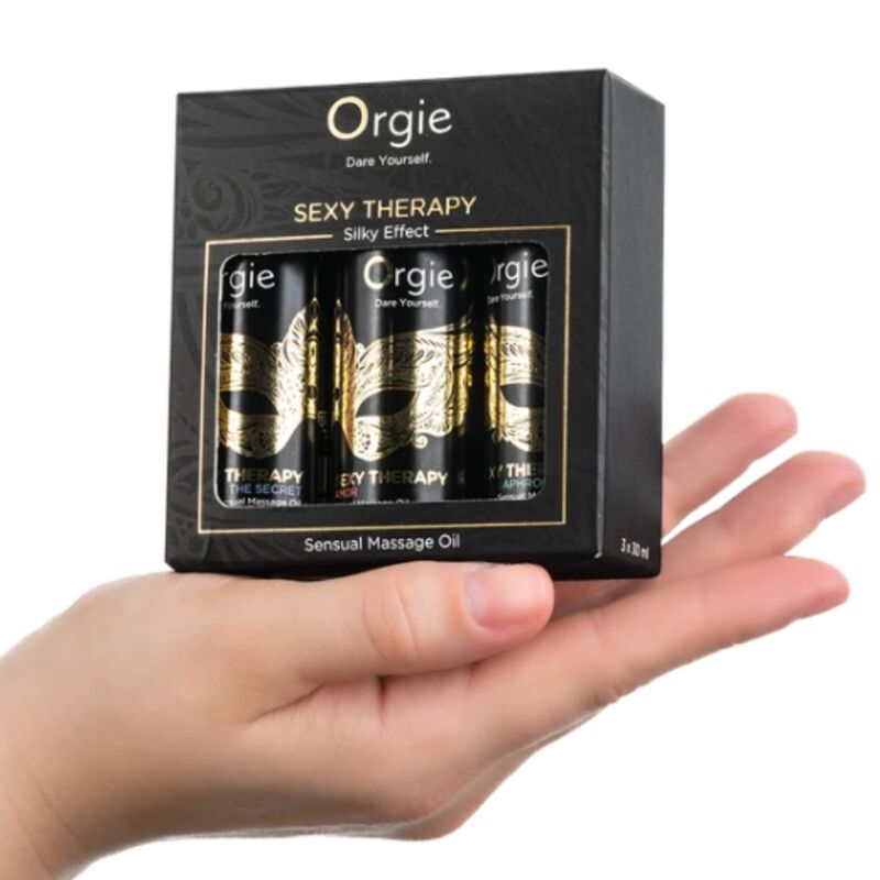 Orgie-Sexy Therapy Set Massageöle 3 x 30 ml · Kosmetika & Aphrodisiaka (Bild 3)