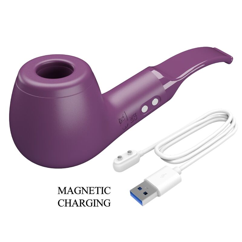 Pretty Love-Pipe Stimulator Ritmico 10 Modi Lila · Vibratoren (Bild 10)