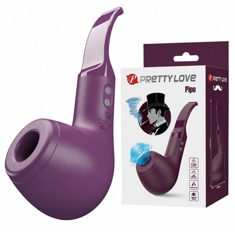 Pretty Love-Pipe Stimulator Ritmico 10 Modi Lila · Vibratoren (Bild 3)