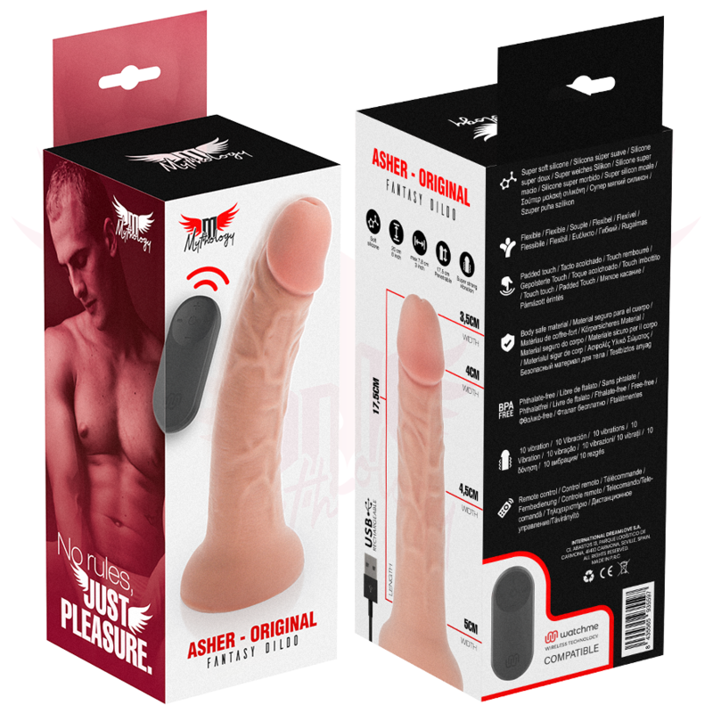 Mythology-Asher Original Dildo Vibrator Silikon · Vibratoren (Bild 3)