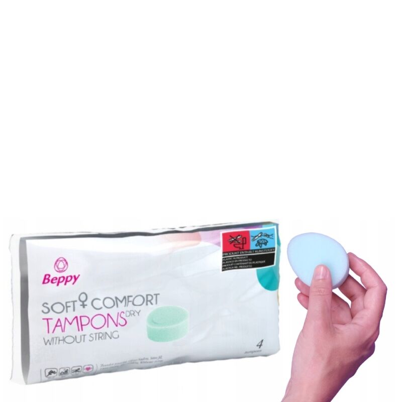 Beppy-Soft-comfort Dry-Tampons, 4 Einheiten · Oralsex & Körperspiele (Bild 4)