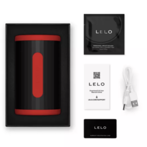 Lelo-F2S Double Sonic Masturbator Mann Rot · Sextoys (Bild 3)