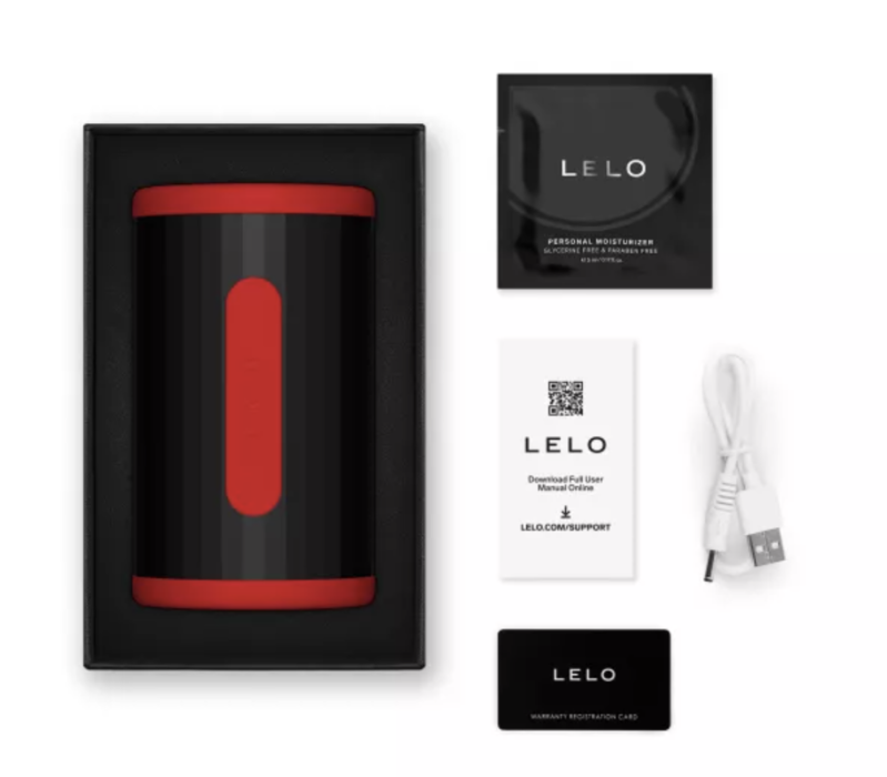Lelo-F2S Double Sonic Masturbator Mann Rot · Sextoys (Bild 3)