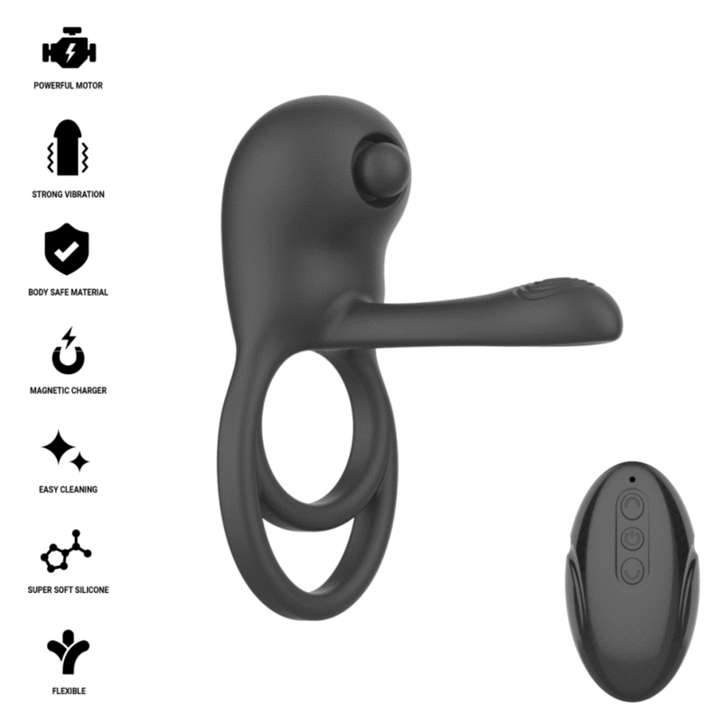 Intense-Spike Ring Vibrator für Penis mit Fernbedienung · Sextoys (Bild 7)