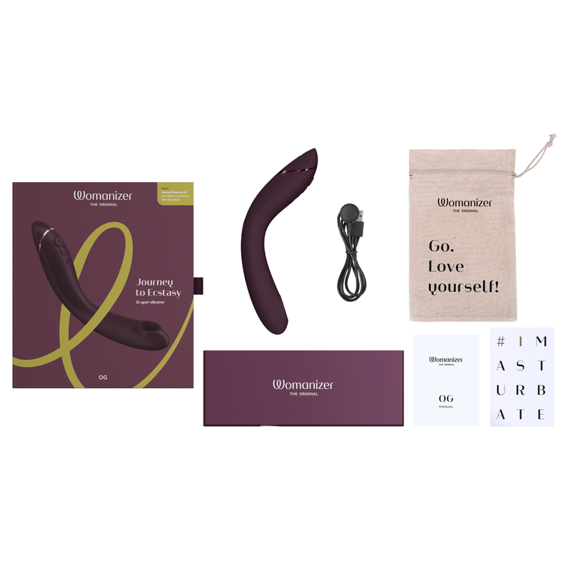 Womanizer-Og G-Spot Melanzani-12 Geschwindigkeiten, Wiederaufladbar, USB · Vibratoren (Bild 5)