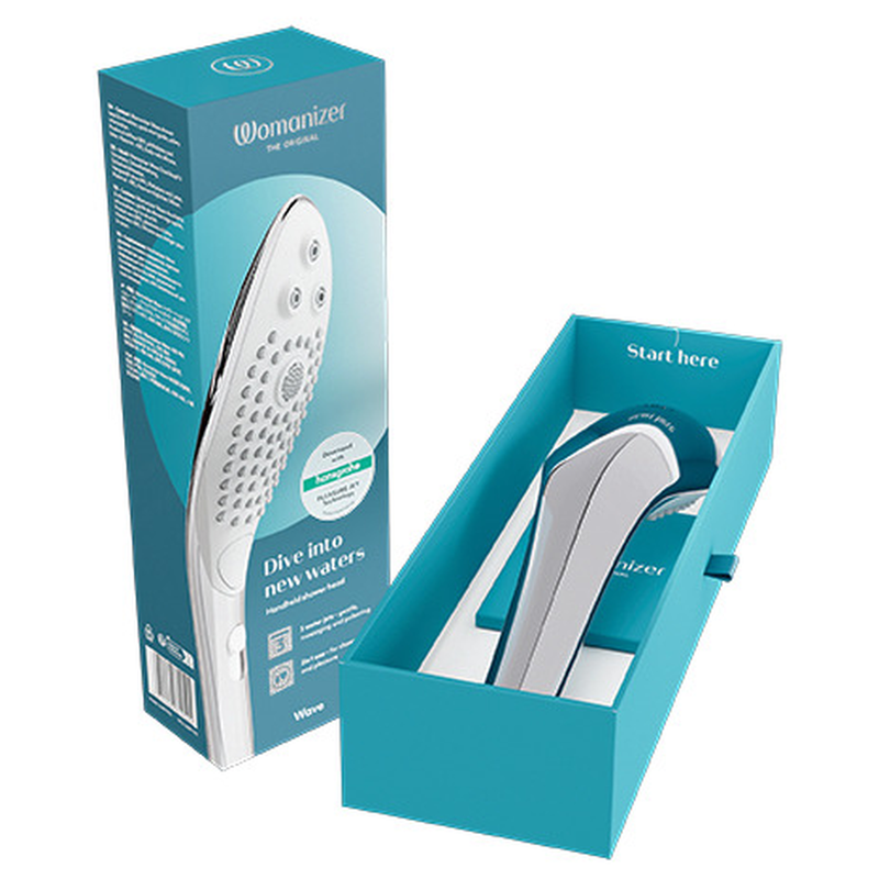 Womanizer-Wave Kopf Dusche Stimulieren Chrome-ABS-Klitoris · Vibratoren (Bild 7)