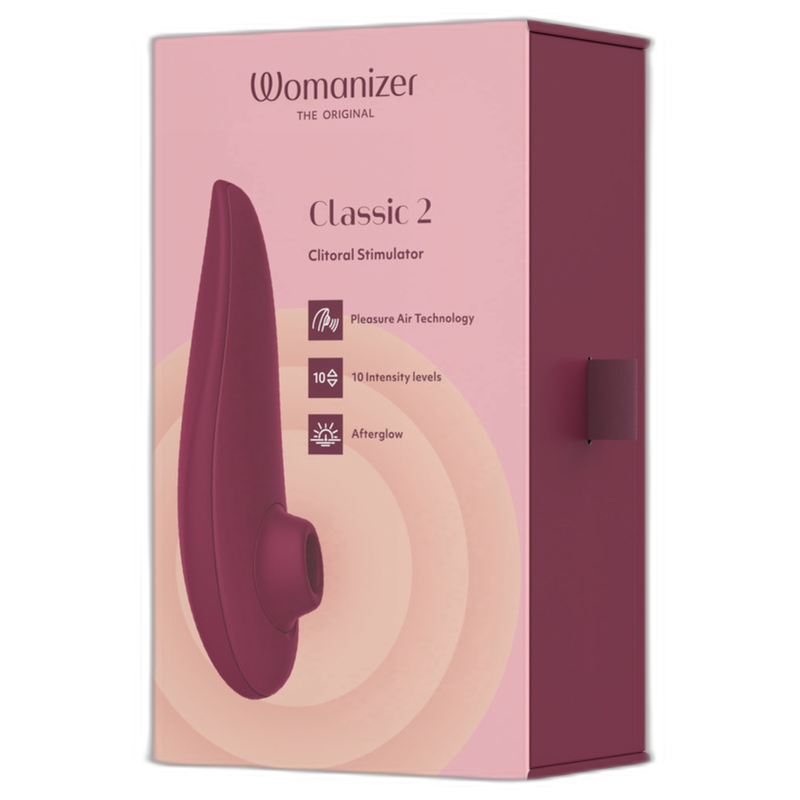Womanizer-Classic 2 Stimulator Klitoris Bordeaux-Silikon, 10 · Vibratoren (Bild 8)