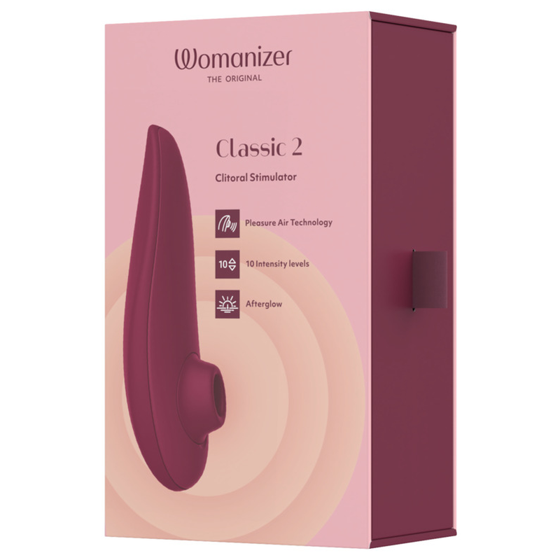 Womanizer-Classic 2 Stimulator Klitoris Bordeaux-Silikon, 10 · Vibratoren (Bild 4)