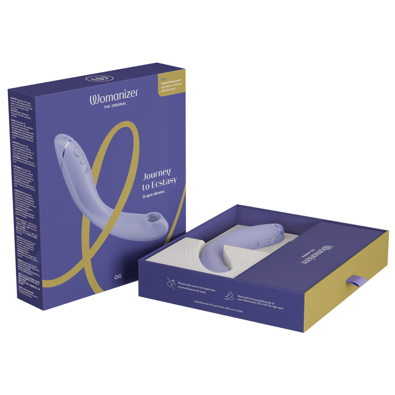 Womanizer-Og G-Spot Flieder-Silikon, 12 Geschwindigkeiten, Wiederaufladbar, USB · Vibratoren (Bild 7)