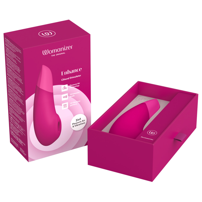 Womanizer-Enhance Stimulator Vibrations-Klitoris Pink-Silikon · Vibratoren (Bild 9)